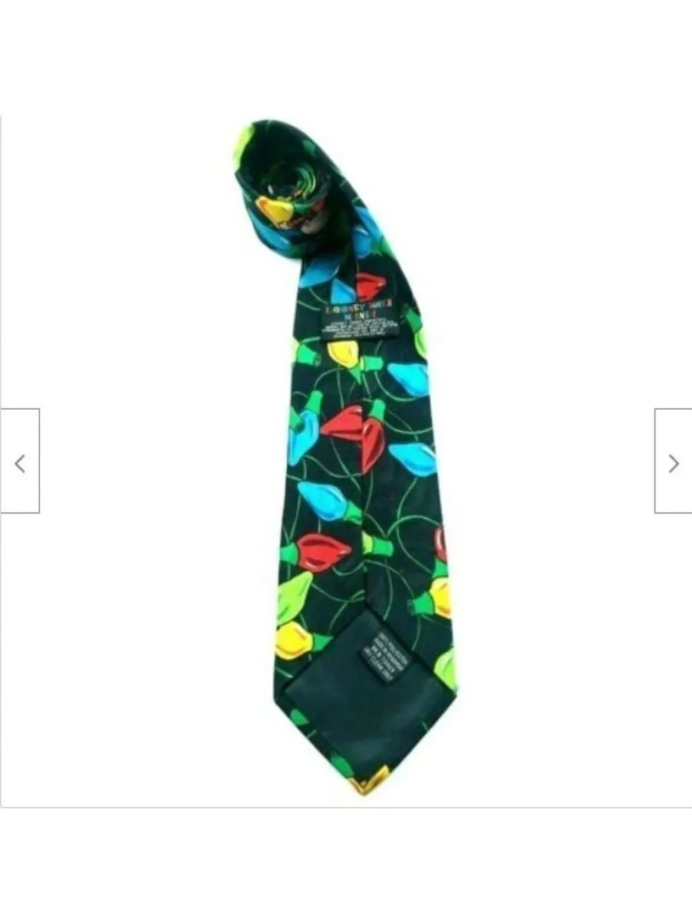 Looney Tunes Bugs Bunny Christmas Tie